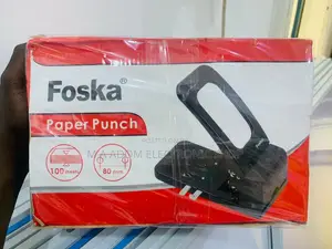Reliable Foska Office Heavy Duty Metal Manual Paper Punch .