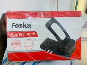 Adorable Foska Office Heavy Duty Metal Manual Paper Punch .