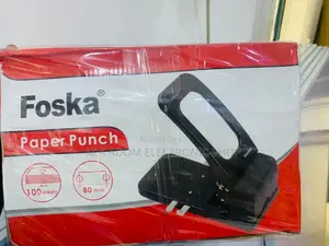 Latest Foska Office Heavy Duty Metal Manual Paper Punch