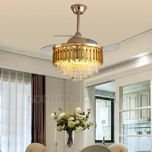 Chanderlier Fan With Light