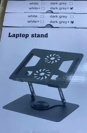 Adjustable Laptop Stand With Fan