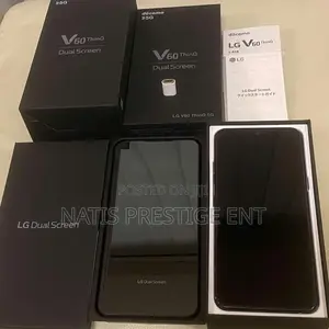 New LG V60 ThinQ 5G UW 128 GB Black