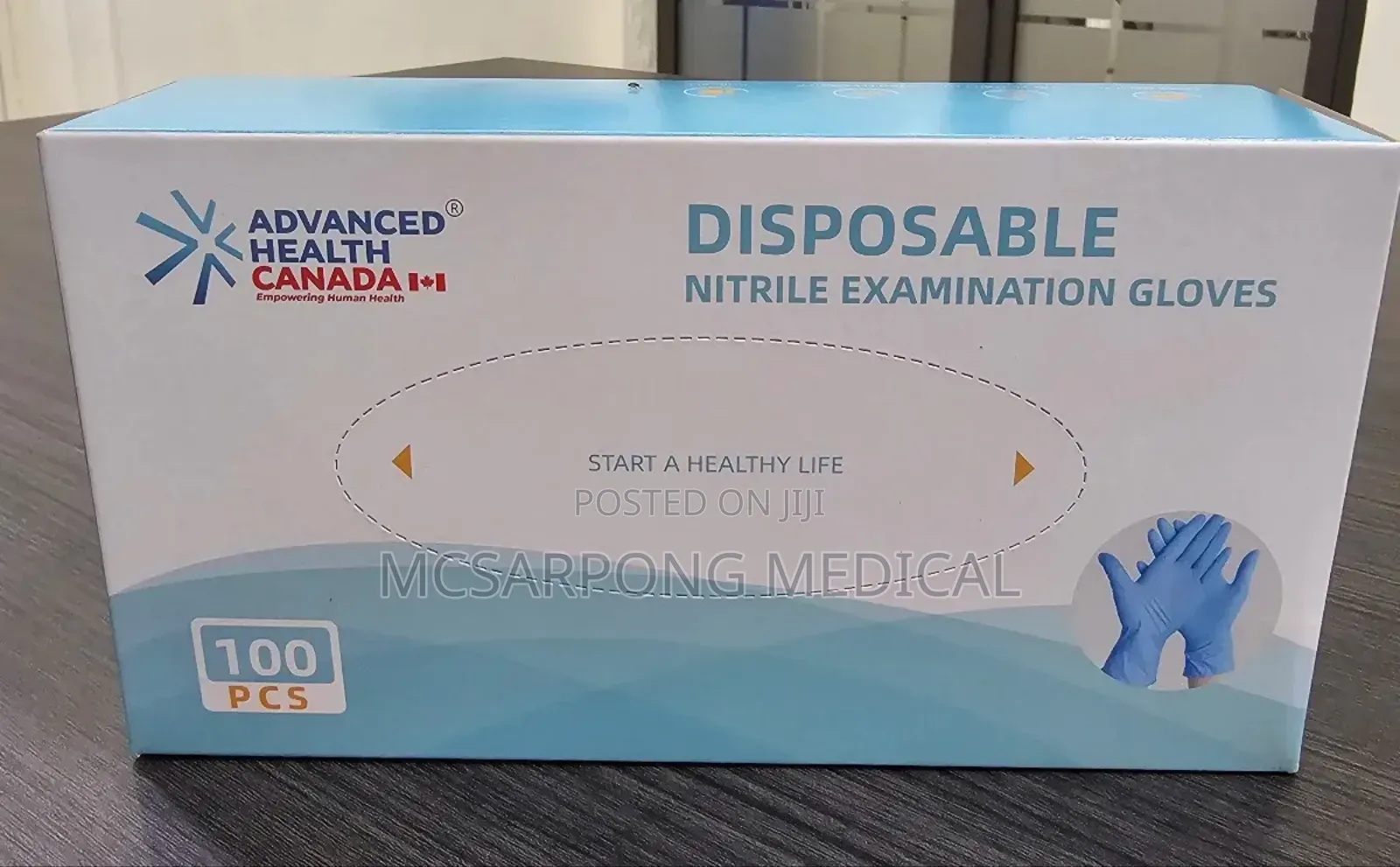 Powder Free Pure Nitrile Examination Gloves (Medical Grade)