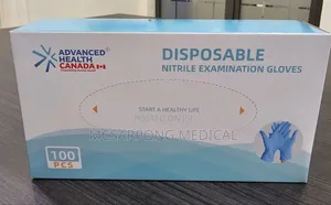 Powder Free Pure Nitrile Examination Gloves (Medical Grade)