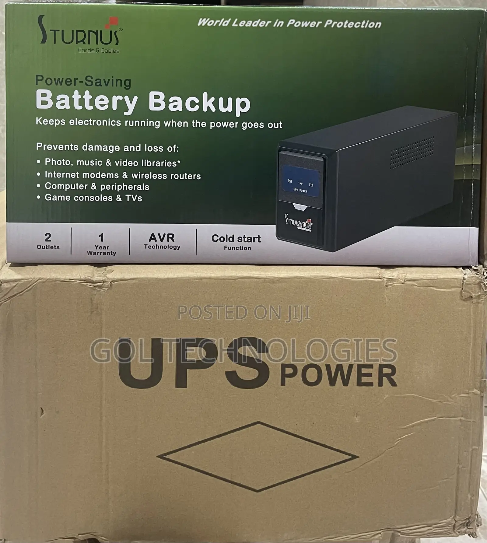 2000VA UPS Uninterrupted Power Supply With AVR 2KVA