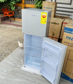 Affordable Nasco F2-18 Double Door Electric Fridge(158L) 