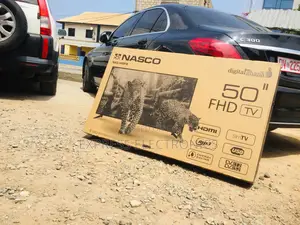 Available Now Slim FHD 50”Nasco Television