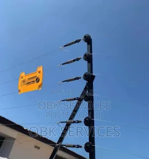 Electric Fence and CCTV Camera Installation