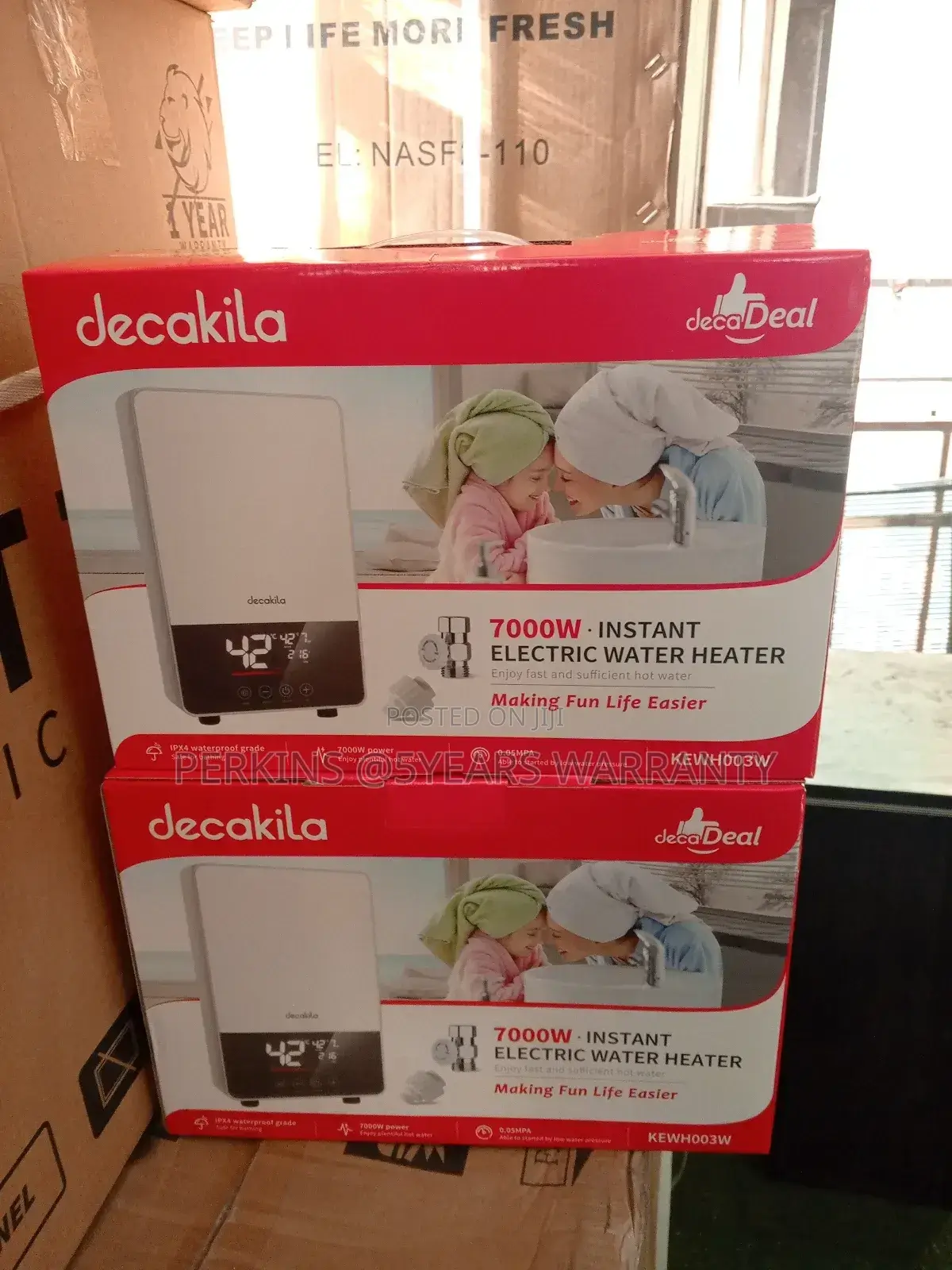 Decakila Electric Instant Water Heater 7000watts
