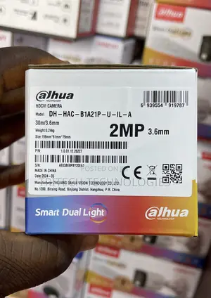 Dahua Analog 2mp Full Color++ Sound Hac-B1a21-1l-a Outdoor