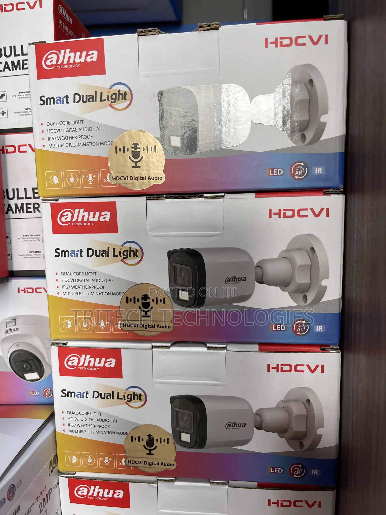 Dahua Analog 2mp Full Color++ Sound Hac-B1a21-1l-a Outdoor