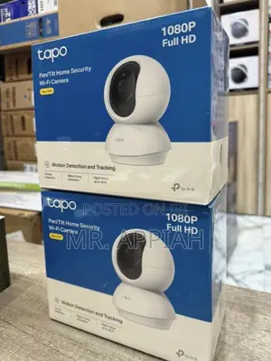 Tp-Link Tapo Pan/Tilt SecurityCamera for Baby Monitor,White