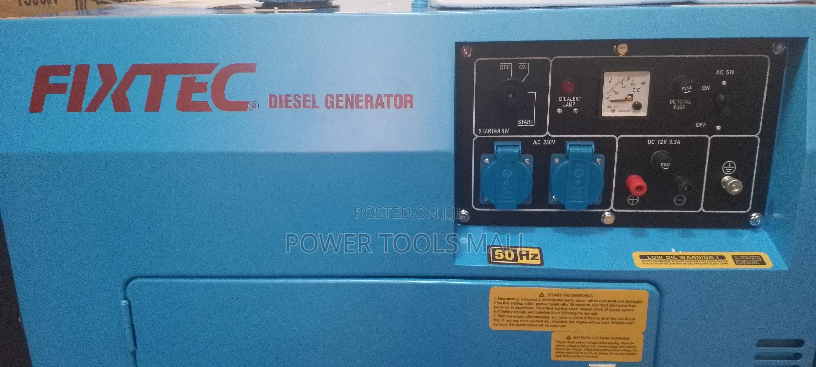 Fixtec 5kva Diesel Generator