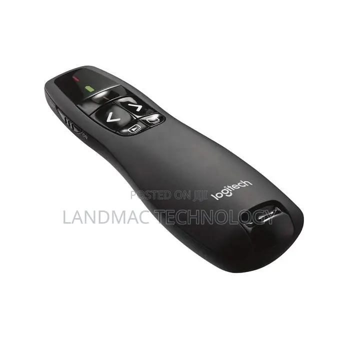 Logitech R400 Wireless Laser Presentation Remote - Black