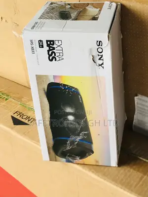 SRS-XB33 Bluetooth Wireless Black Speakers 