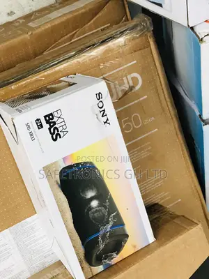 Genuine Sony SRS-XB33 Bluetooth Wireless Black Speakers