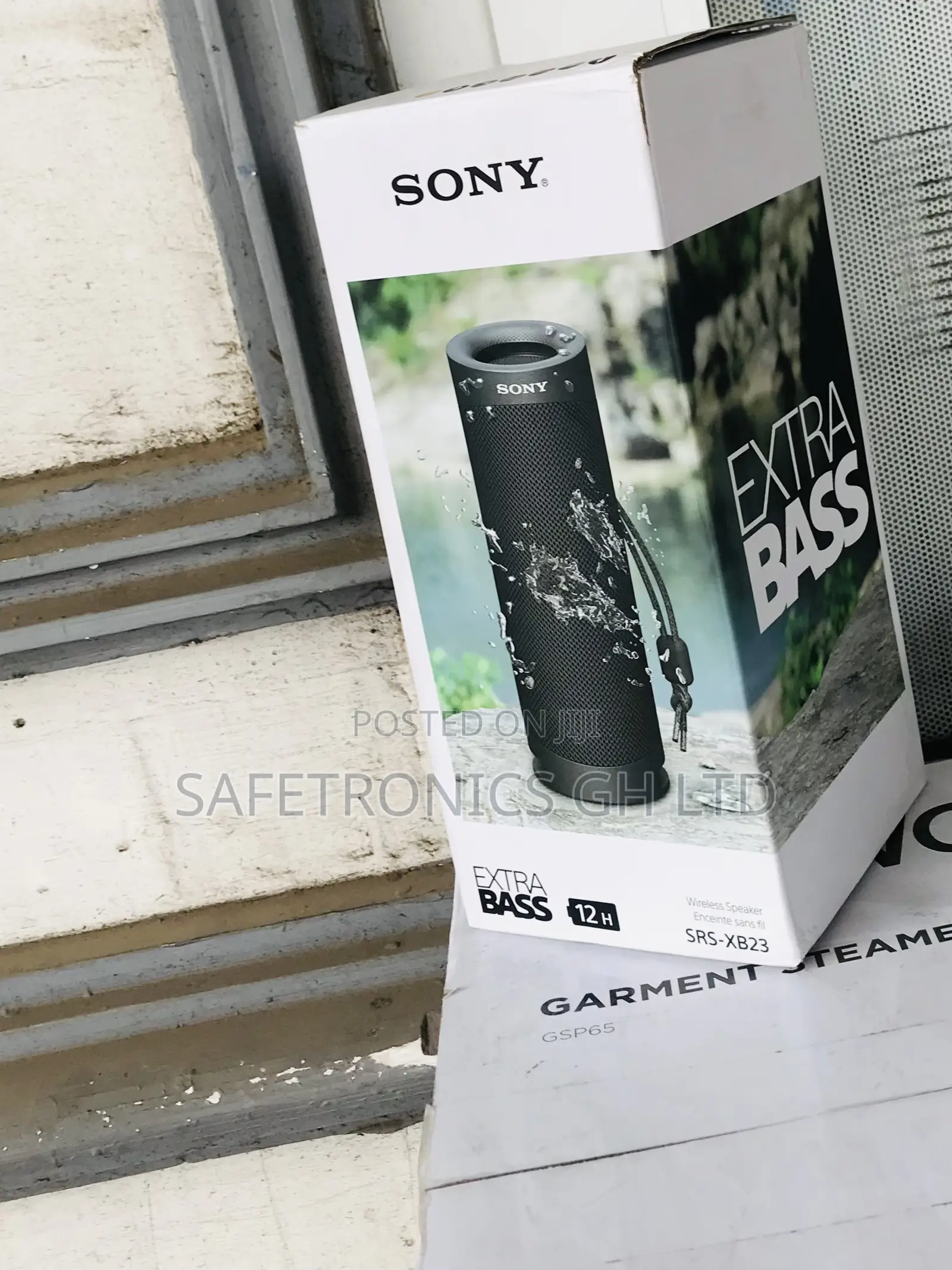 Unique Black Wireless Sony Bluetooth SRS-XB23 Speakers