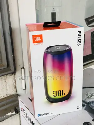 JBL Lastest Bluetooth Wireless Black Pulse 5 Speakers 