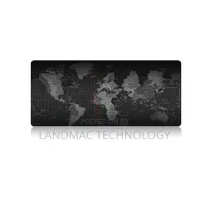 Extra Large Mouse Mat World Map Pattern Gaming Keyboard