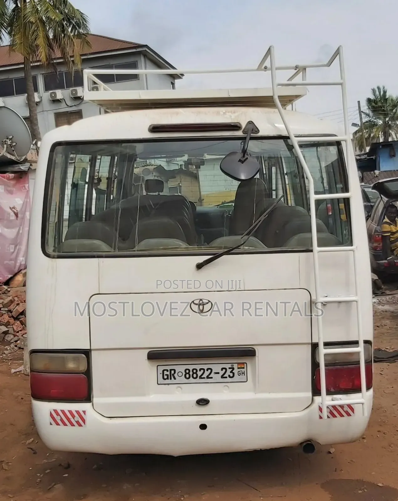 Car Rentals- Bus 30 for Rent in Ghana- Coaster Bus