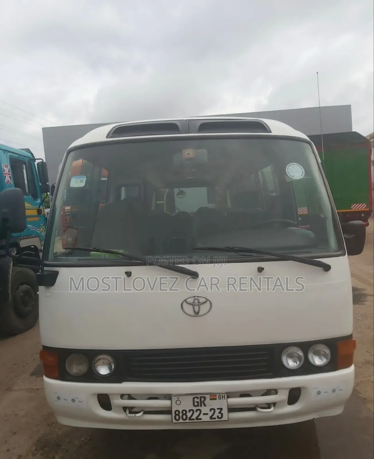 Car Rentals- Bus 30 for Rent in Ghana- Coaster Bus