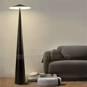 Floor Lamp (Mushroom) Led Black