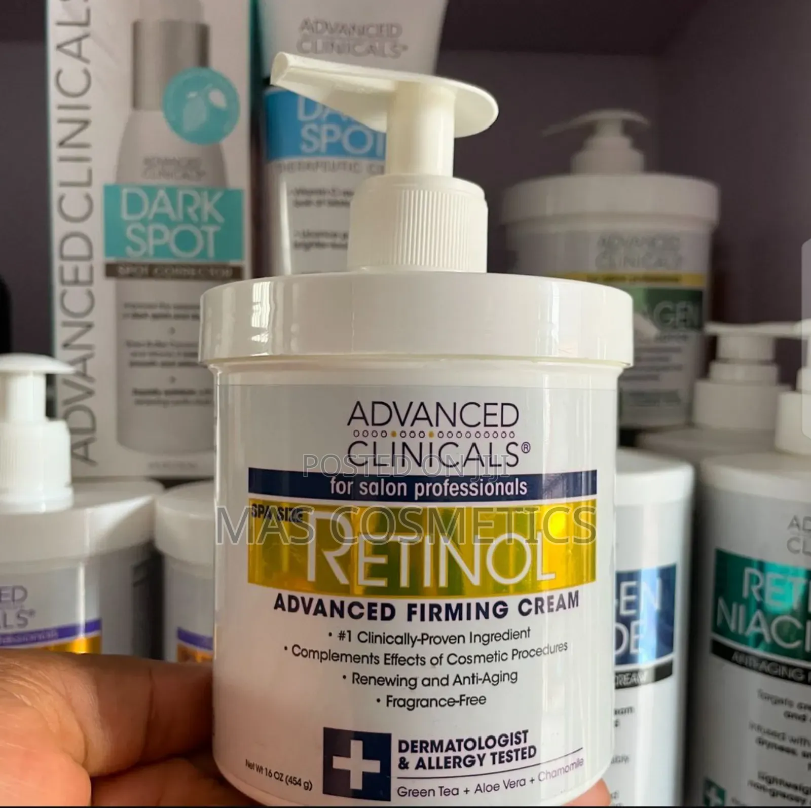 Advanced Clinicals Retinol Advanced Firming Cream