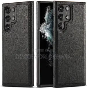 Leather Back Case for Samsung S26ultra S25ultra S24ultra S23u S23 S22