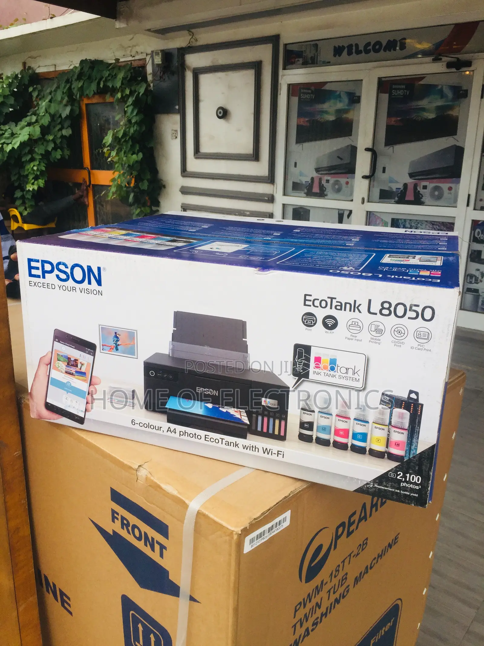 New Price Epson Ecotank All in One Wireless Color Printer
