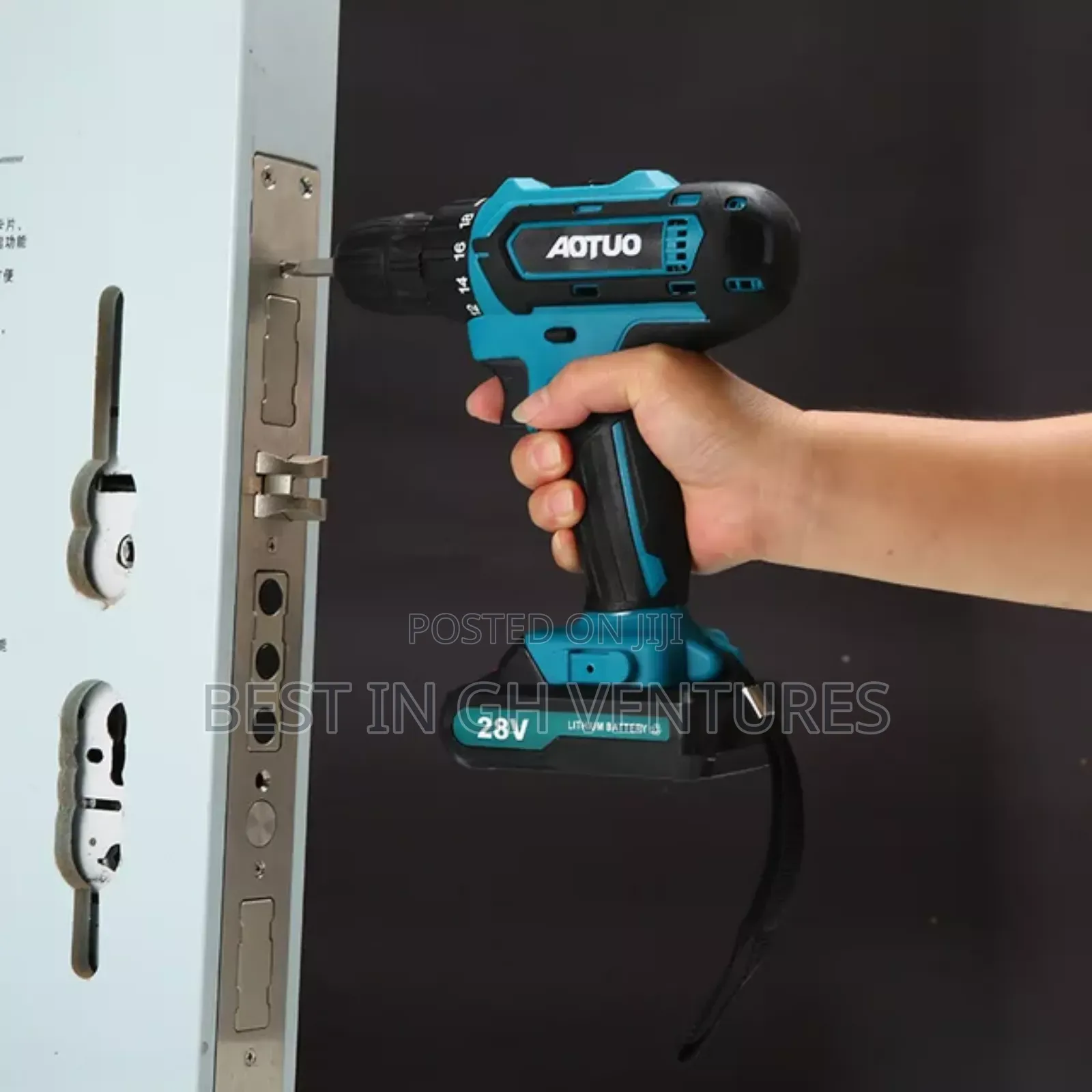 Strong Cordless Power Screw Driver Drill