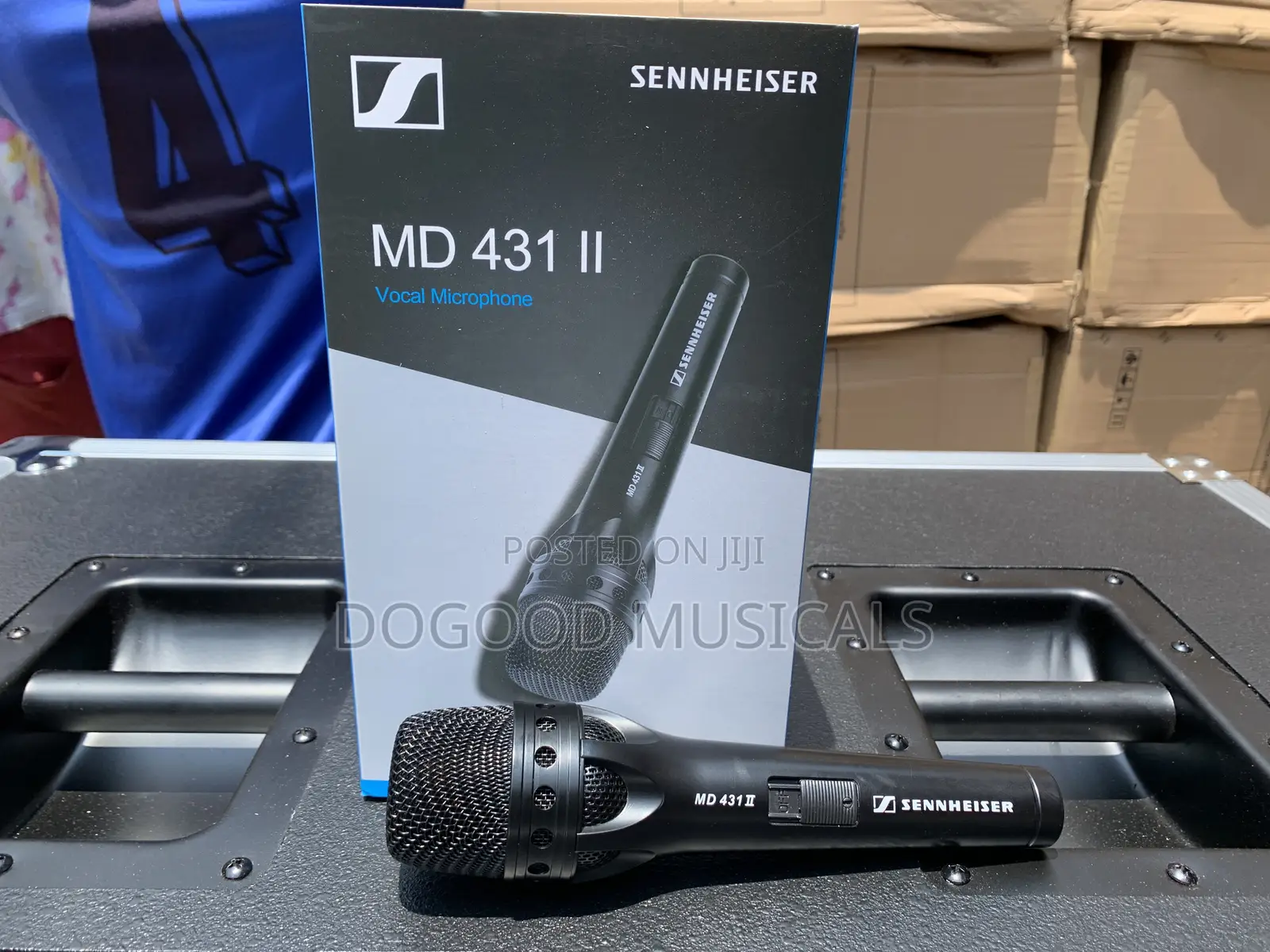 SENNHEISER MD-431II Cord Vocal Microphone
