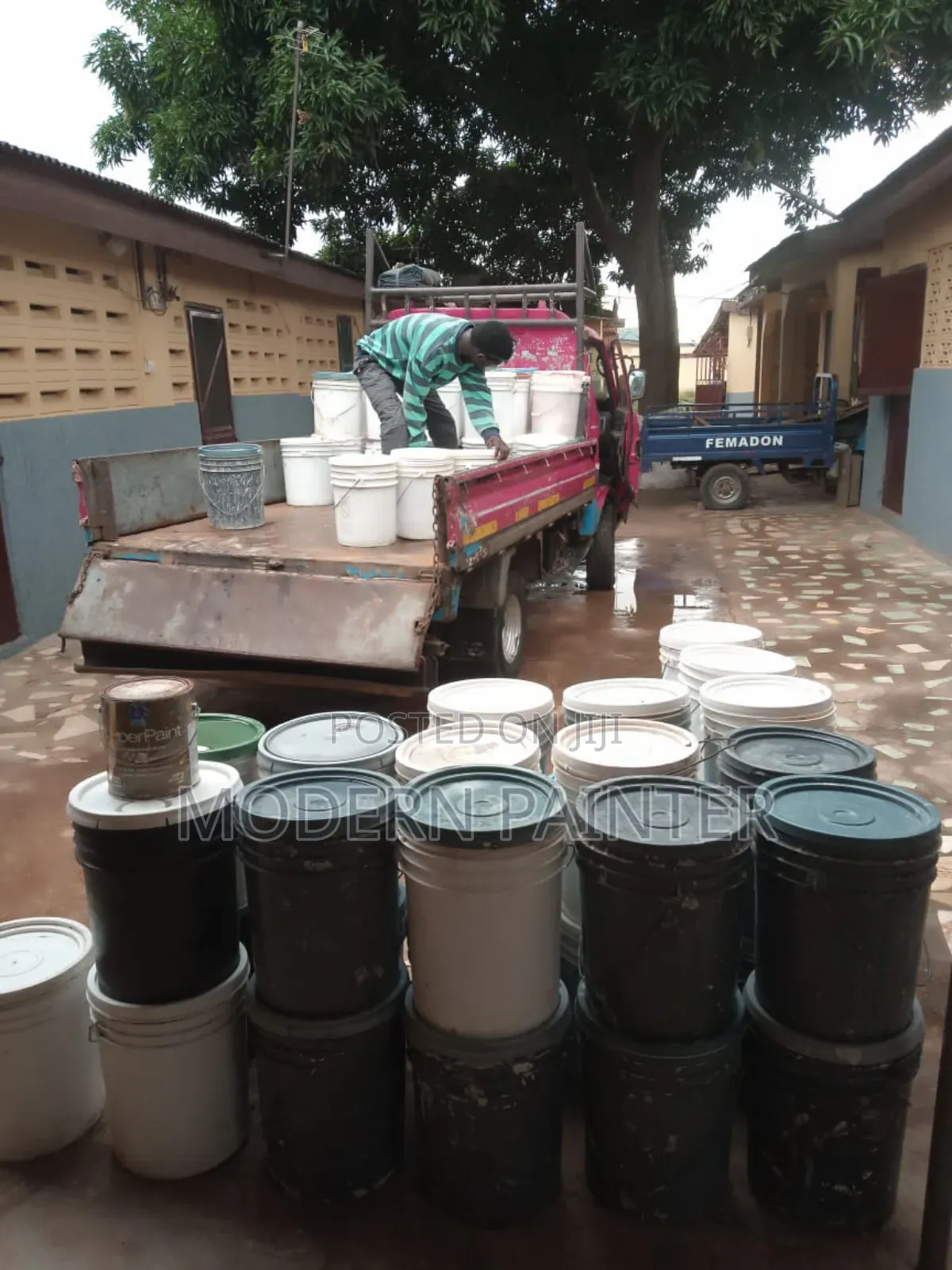 Durable Grafiato Paints
