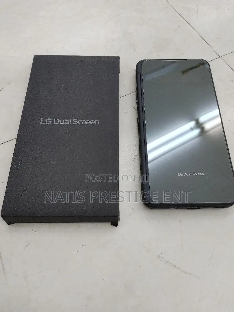New LG V60 ThinQ 5G UW 128 GB Black