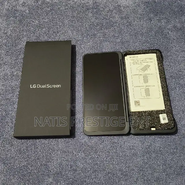 New LG V60 ThinQ 5G UW 128 GB Black