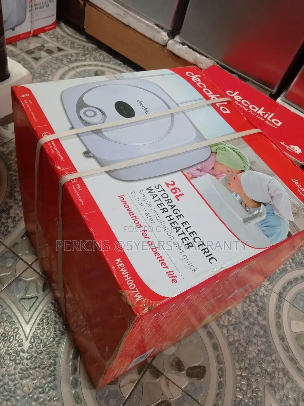 Decakila 26liters Water Heater Decalife
