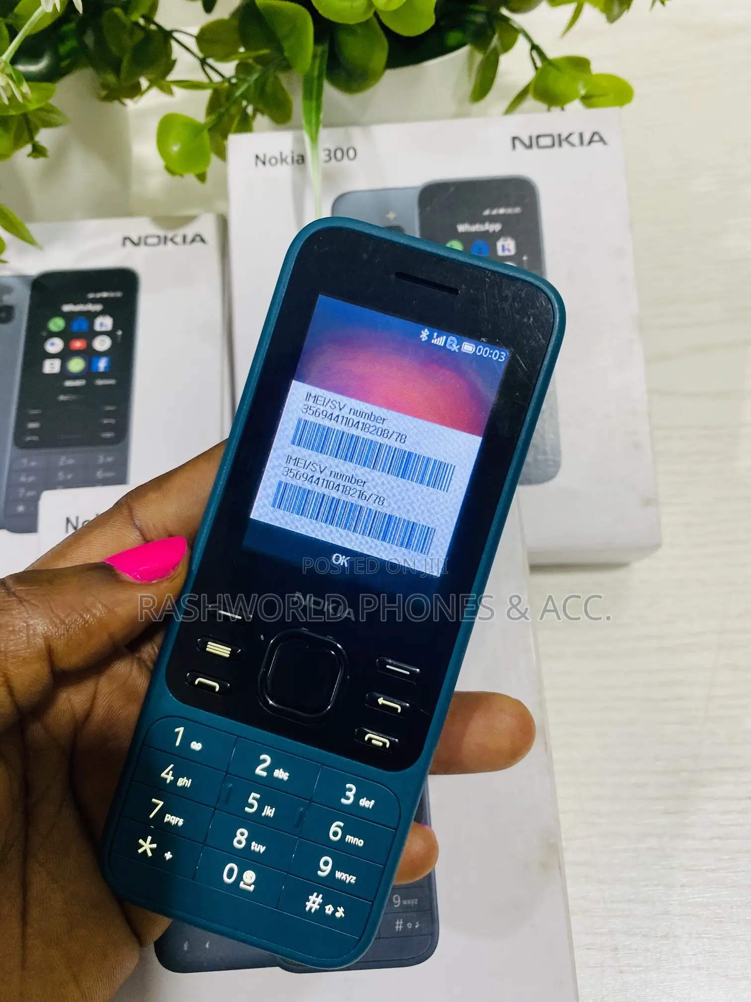 New Nokia 6300 Green