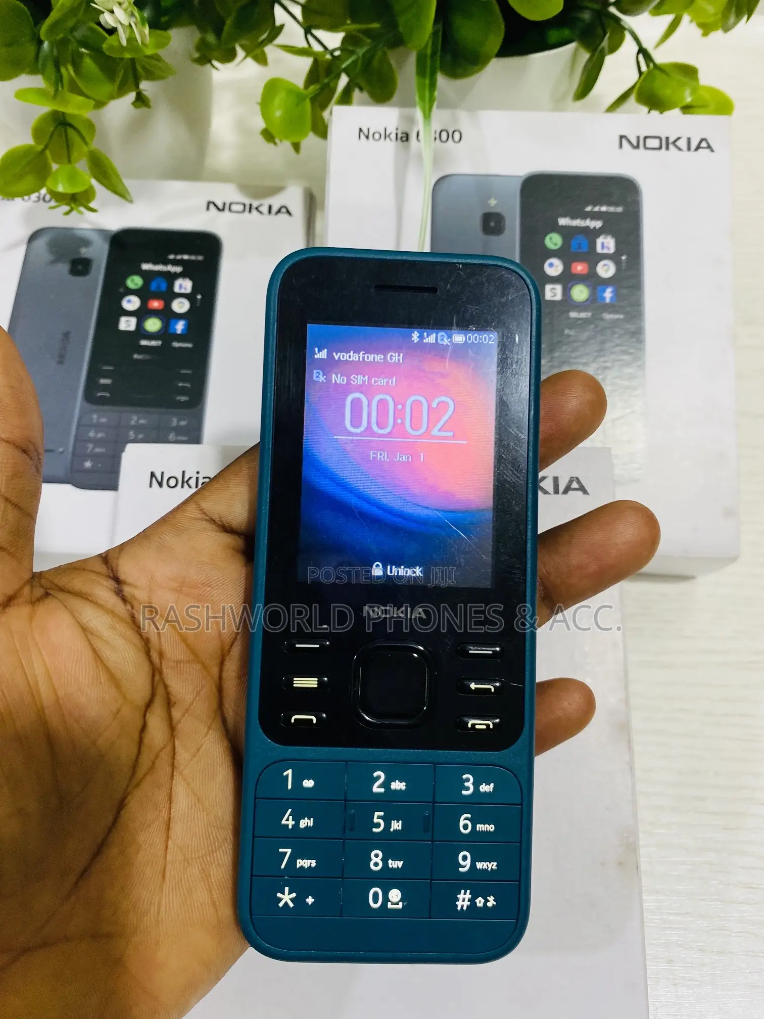 New Nokia 6300 Green