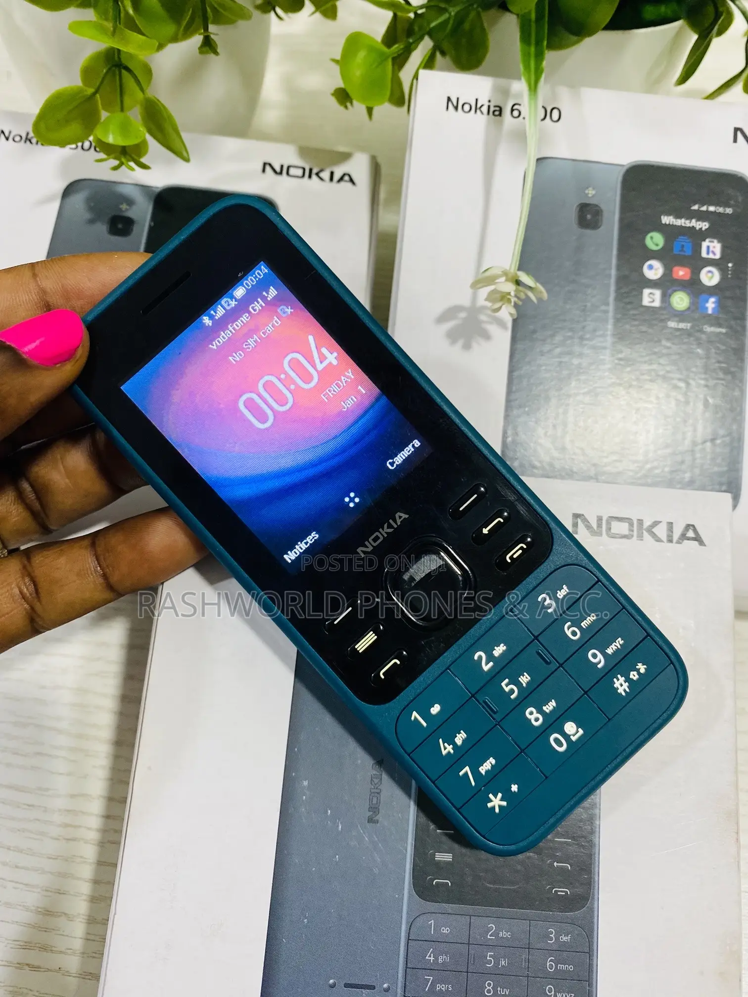 New Nokia 6300 Green