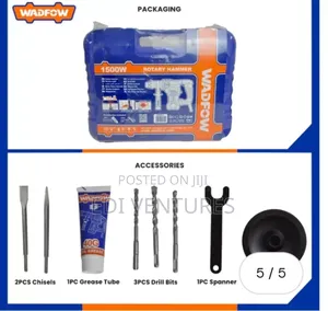 Wadfow 1500W Rotary Hammer