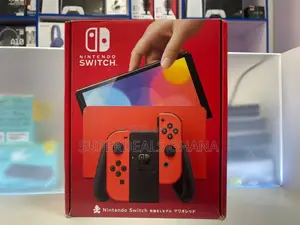 Mario Red Nintendo Switch Oled