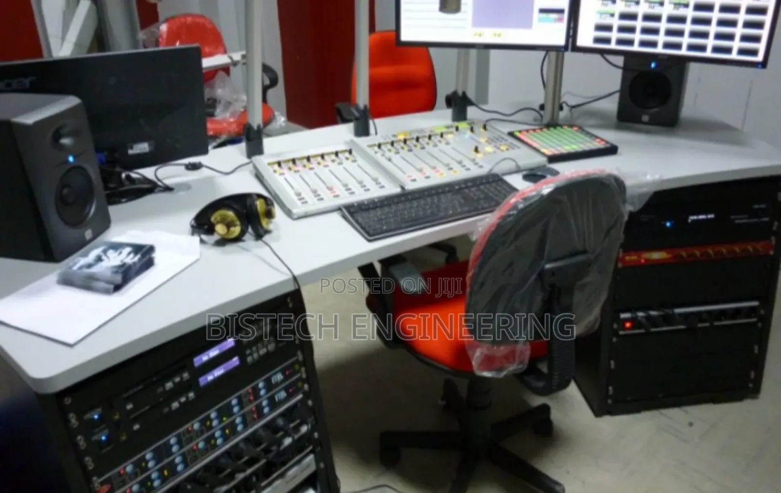 Tv Station, Radio Station,Mcr/ Media Studio Set Up Design Installation