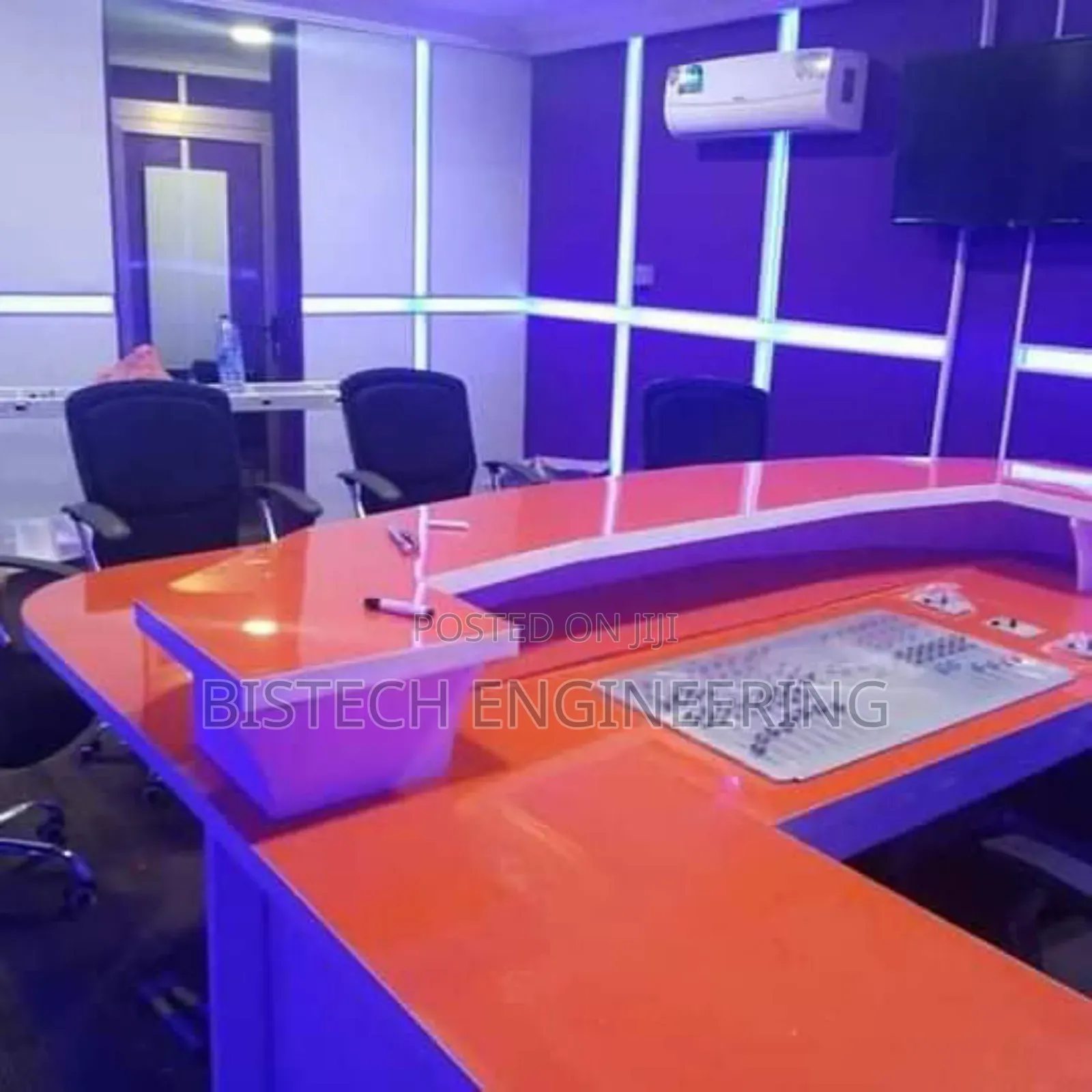 Tv Station, Radio Station,Mcr/ Media Studio Set Up Design Installation