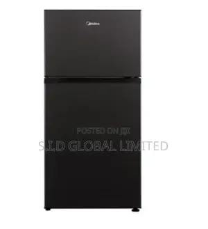 Awesome MIDEA-129LTR-DOUBLE-DOOR-BOTTOM-FREEZER