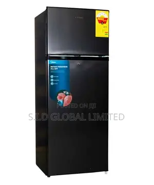 Perfect MIDEA Double Door Bottom Freezer