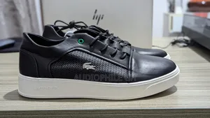 Premium Leather Men's Low Top Sneakers