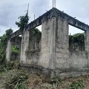 Plot With Uncompleted Building for Sale at Kansa