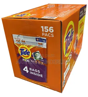 Tide Pods Laundry Detergent Pacs, Spring Meadow, 156 Count