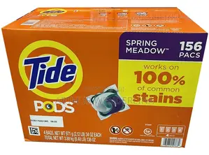 Tide Pods Laundry Detergent Pacs, Spring Meadow, 156 Count