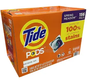 Tide Pods Laundry Detergent Pacs, Spring Meadow, 156 Count