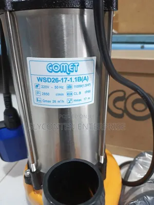 Comet 1.5HP Submersible Pump for Sewage